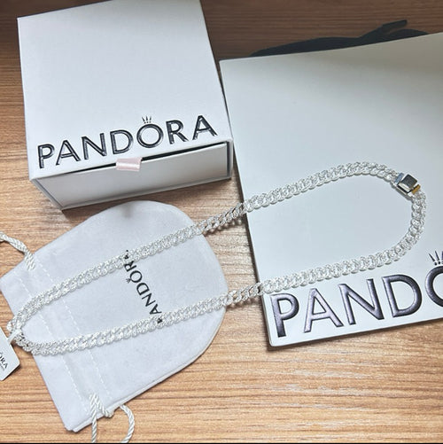 Pavé Cuban Chain Necklace