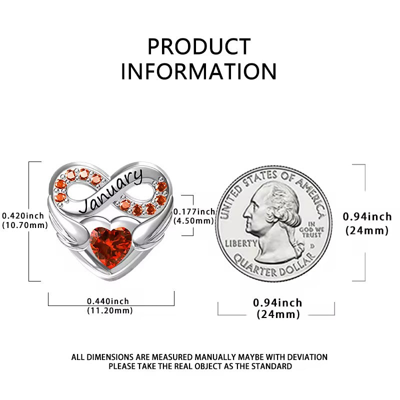 Happy Birthday Month Charms